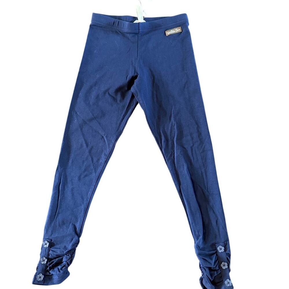 NEW Girls Matilda Jane Navy Leggings sz 8